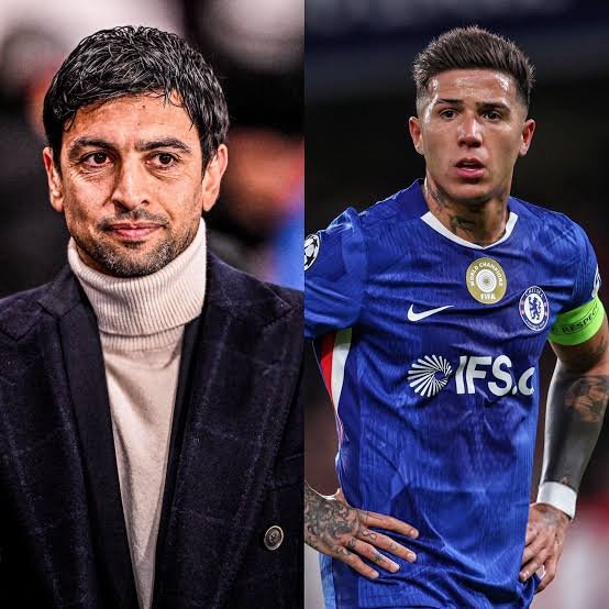 Blue_Footy's tweet photo. ‼️Enzo Fernandez's agent Javier Pastore will talk to Chelsea after the World Cup to try and understand the best solution for all parties.

Remember that this story started because Chelsea and Enzo were not able to reach an agreement on new contract since end of November, beginning of December. 

So the contract is still a problem between Enzo Fernandez and Chelsea. 

~ @FabrizioRomano on YouTube