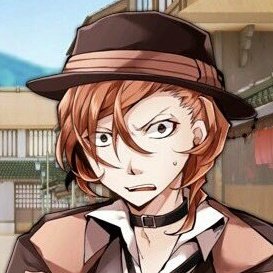 tokabear's tweet photo. Chuuya of the day https://t.co/6MovGNfruB