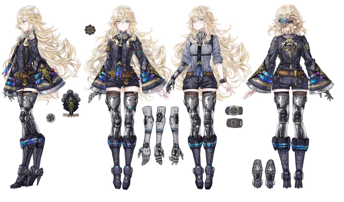 greatwhite1122's tweet photo. OC Integra Ash Winchester デザインのラフ案 2026 https://t.co/vpu5xMf3BO