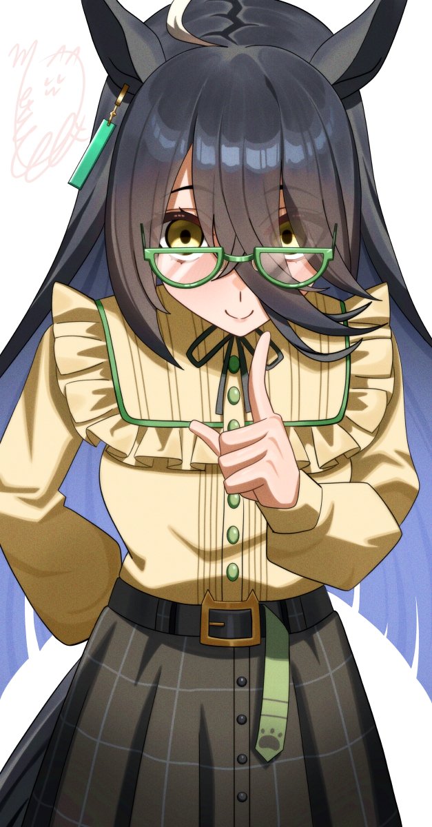 motusii_52's tweet photo. メガネウマ娘 
マンハッタンカフェ https://t.co/11lJUWlz2R