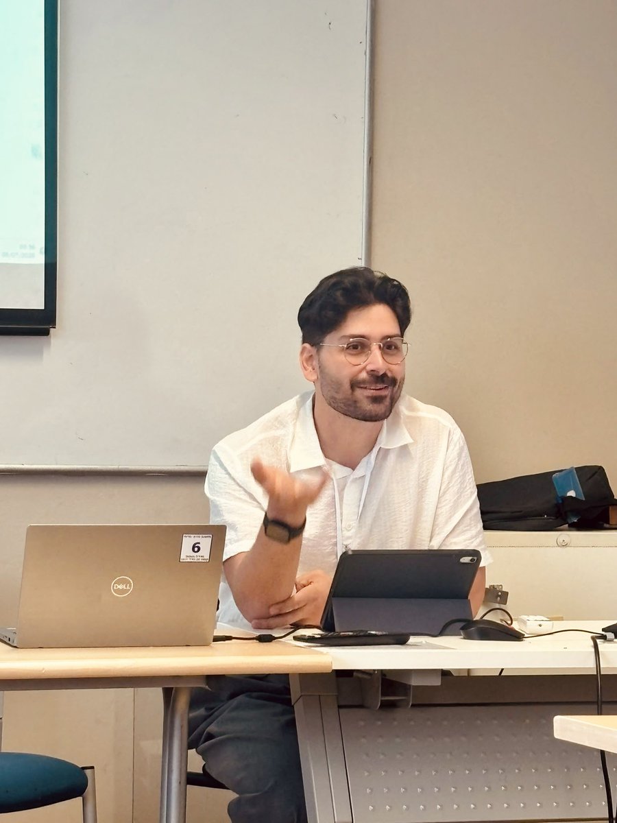 matheuszaiyt's tweet photo. Apresentei na manhã de hoje, na Universidade de Haifa (@UofHaifa), meu artigo “Teopolítica da Substituição Antissionista: do supersessionismo cristão a formas contemporâneas de antissemitismo” na Conferência sobre Antissemitismo Contemporâneo 2026. 

Será publicado em inglês e português nos próximos meses. 

#ContemporaryAntisemitism #LCSCA 

@compercenter 
@centre_as