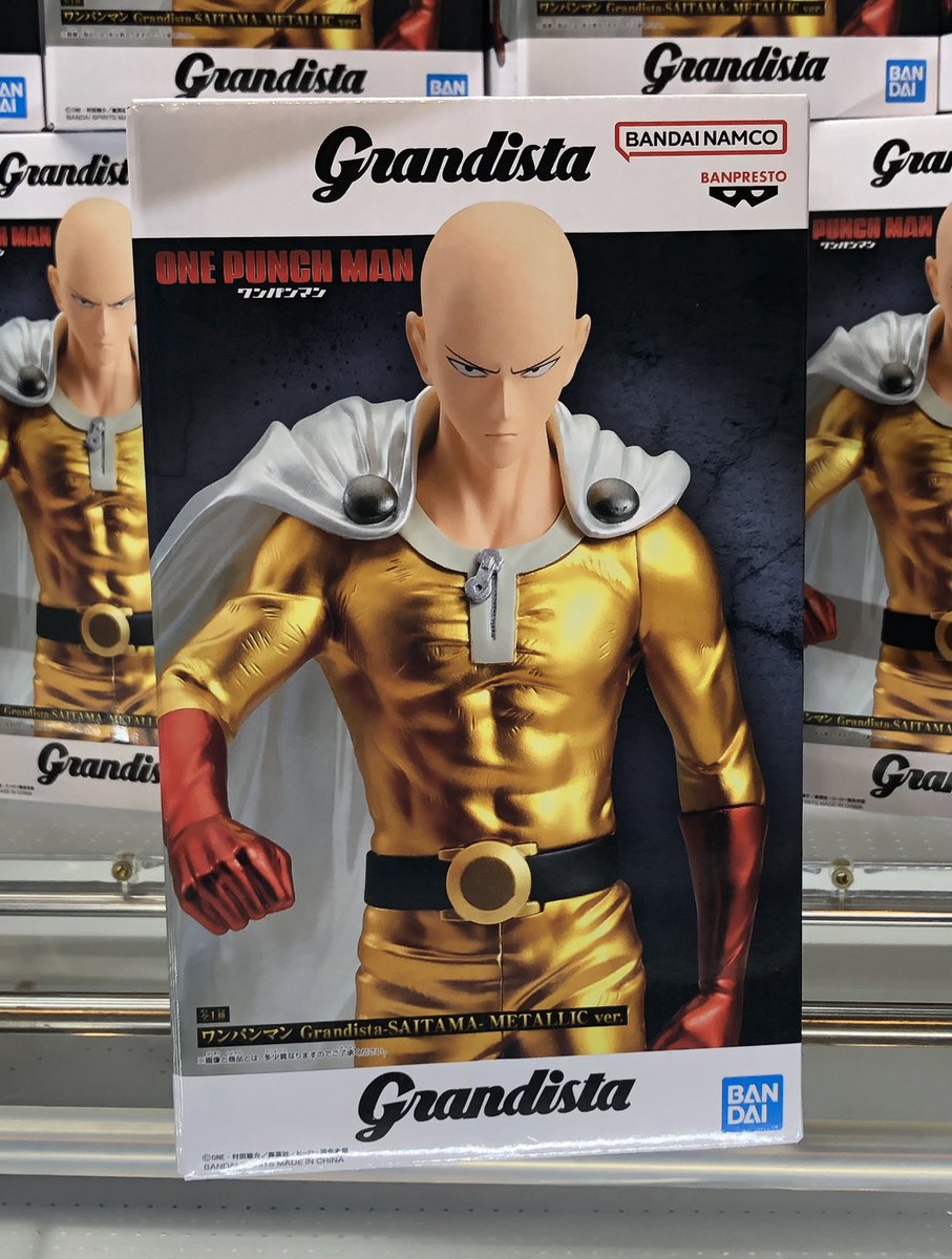 景品情報】 『ワンパンマン Grandista-SAITAMA- METALLIC ver.』 入荷