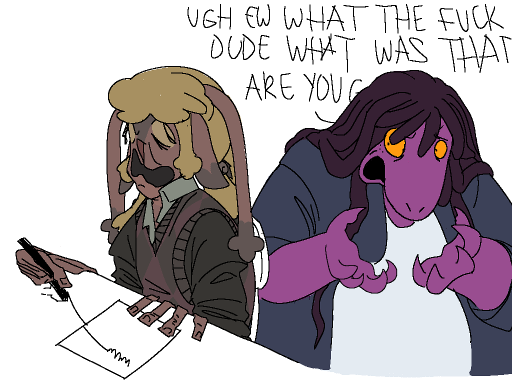 noodlecannibal's tweet photo. i was thinking just because noelles a deer monster doesnt mean she had to follow deer physiology. like what if her horns were squishy. this is my groundbreaking deltarune theory im calling it “horngrave theory” https://t.co/vvHGMjXHR0