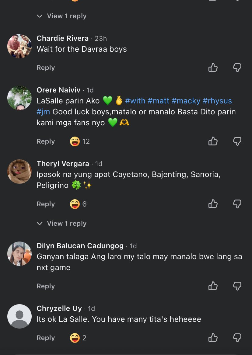 qmbayla's tweet photo. jusko lord save the uaap https://t.co/L0CjTrRtwB