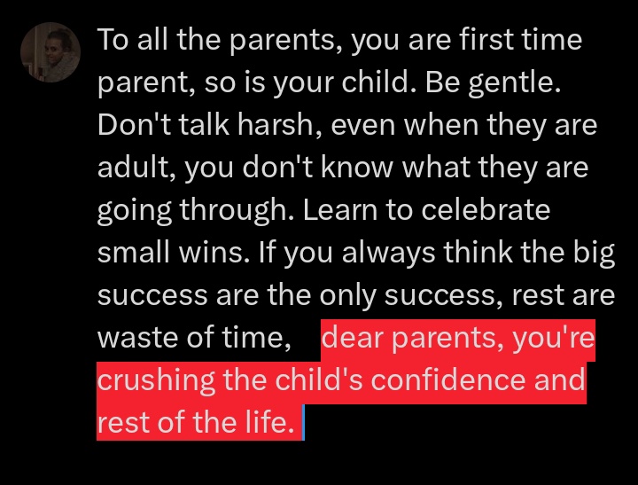 0_aditiii's tweet photo. Dear parents,

We love you, but it hurts. Don't be an example of us never wanting to be parents. 

Yours 
Still not giving up on life child. https://t.co/JdA62UVGpS