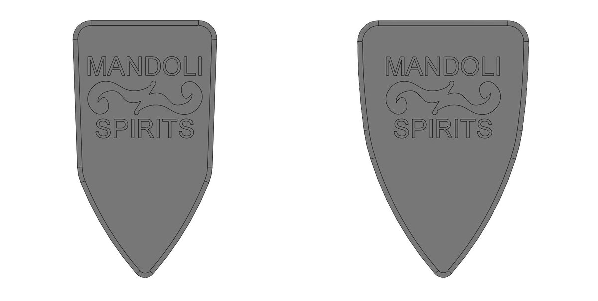 K_LICKS's tweet photo. MANDOLINSPIRITS（堀雅貴）にワイドタイプを追加します
type1/type2 HARD TAPER（左）共に厚み１種でしたが
今回のワイドタイプWA（右）は厚み３種、５素材を予定しています https://t.co/xx8kFQcZ1Y