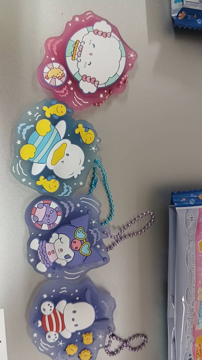 ex2505's tweet photo. 【交換】サンリオキャラクターズ ぷっくりラバマスグミ7

譲：写真のもの

求：ハンギョドン・タキシードサム

郵送交換希望です📮
条件合う方いらっしゃいましたらお声がけお願いいたします🙇‍♀️
おまとめだと尚嬉しいです。
よろしくお願いします🙇 https://t.co/TjZqQxvQ1X