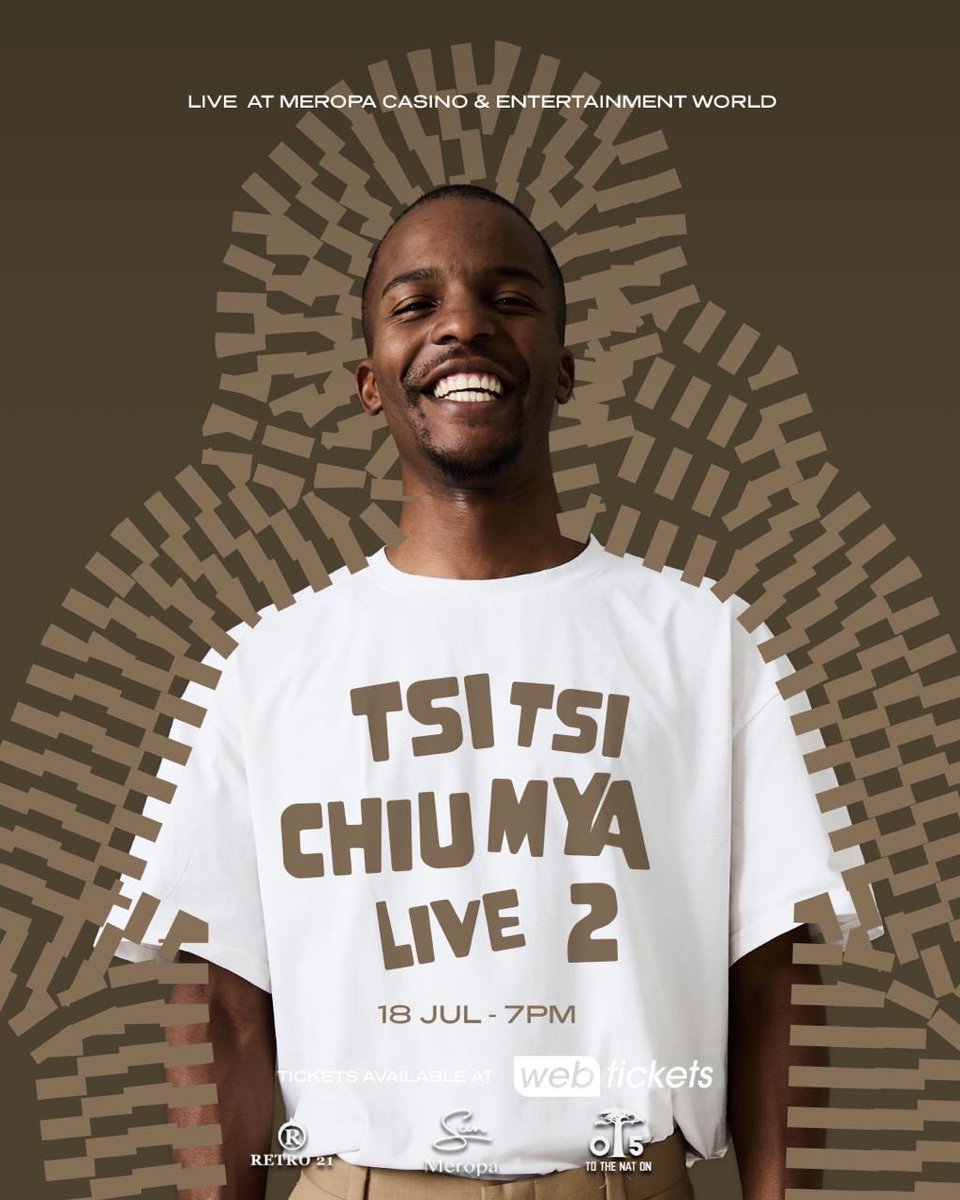 TsitsiChiumya's tweet photo. 🎉 TSITSI CHIUMYA LIVE IN POLOKWANE!

Birthday Show. Homecoming Show. It’s going to be 🔥🔥🔥

🎟️ Tickets: Webtickets, Pick n Pay &amp; Boxer stores.

#SHAPA https://t.co/W7vzxjzF1B