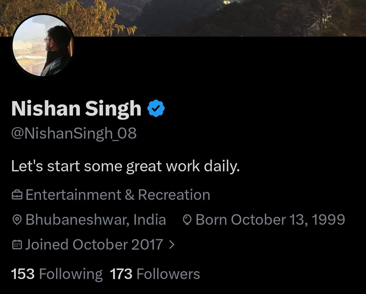 Nishan Singh tweet media
