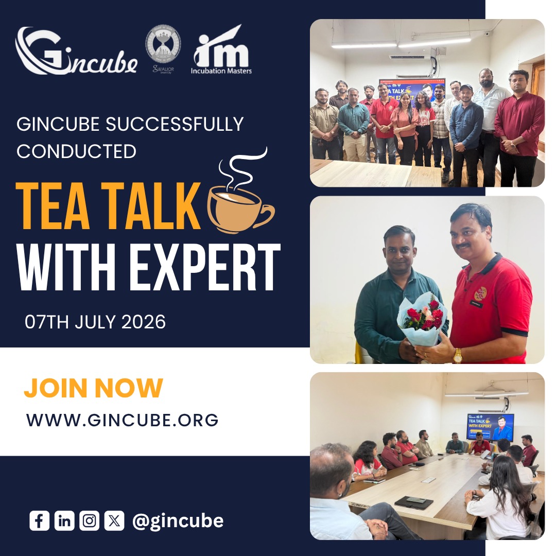gincube's tweet photo. GIncube successfully hosted another insightful edition of Tea Talk with Expert, bringing together entrepreneurs, startup founders, and industry professionals for an engaging discussion over tea.
#GIncube #TeaTalkWithExpert #StartupEcosystem #Entrepreneurship #Innovation https://t.co/aD9PQW1fhC