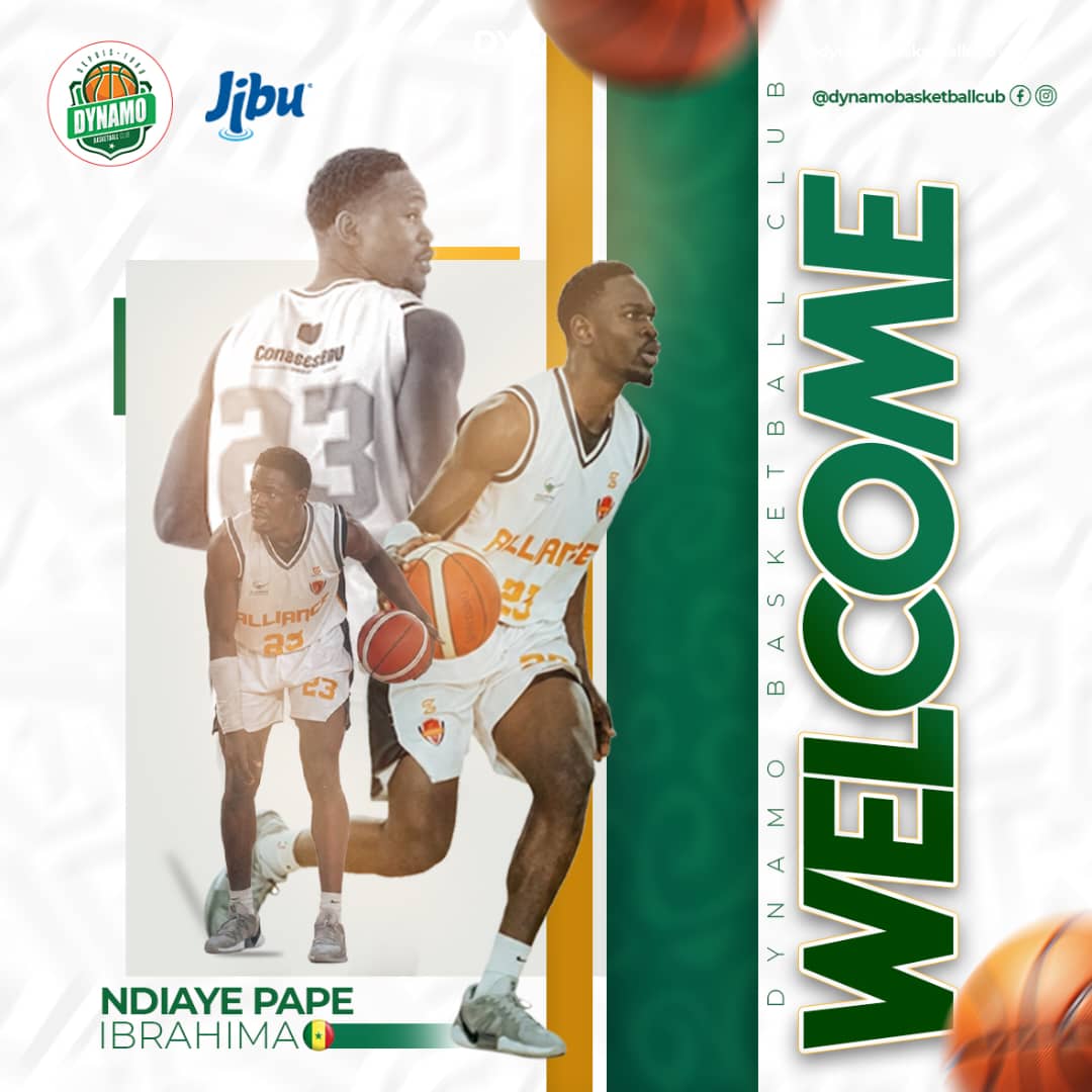 DynamoBbc's tweet photo. New face,same mission,one goal: WIN💚🔥
Welcome to Dynamo Basketball Club, Ndiaye Pape Ibrahima!

#ishakaishaka💚🤍 https://t.co/fqN2a8KqEM