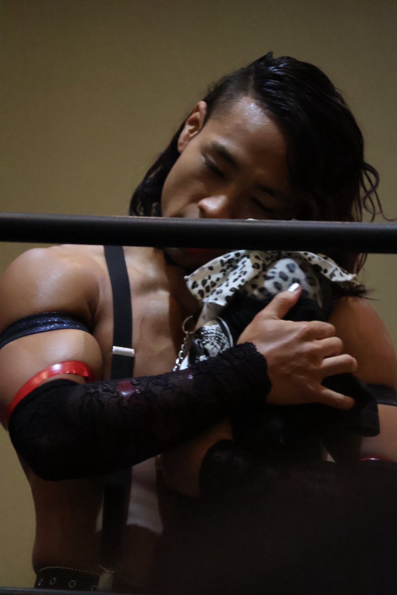 dareka_sama's tweet photo. 2026.7.7 ロワジールホテル豊橋

みょんみょん奪還！！

 #豹 選手
 #DRAGONGATE https://t.co/5bWfbOU4Ig