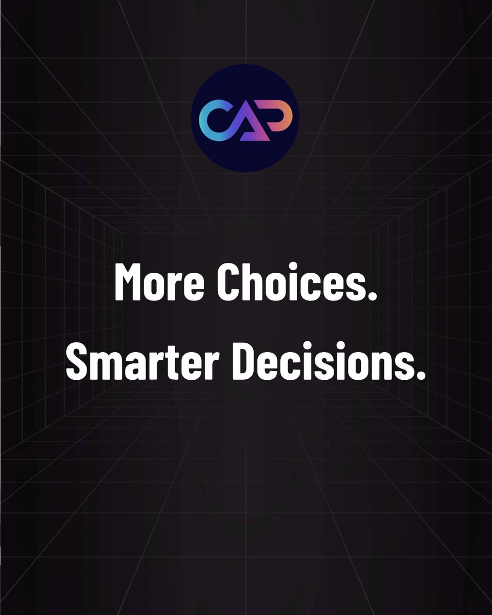 capinfra_io's tweet photo. Access isn't the hardest part.
Decision-making is.
As RWA choices continue to grow, investors won't need more dashboards.
They'll need smarter guidance.
That's where AI-Advisor comes in.
#CapInfra #AI #RWA #Web3 #Capverse https://t.co/zzL1LogWiE