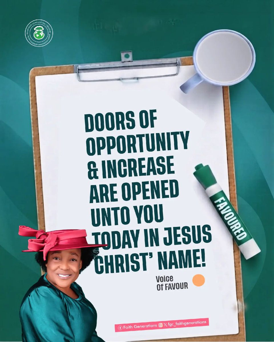 fgc_FaithG's tweet photo. This month, you will not be stranded in your journey.
The Lord shall supply wisdom for your decisions,
strength for your assignment, and resources for
your vision.
The God of all grace shall cause you to abound
on every side.
#opportunity #joy #God #life #fgc https://t.co/2DOndgG6p8