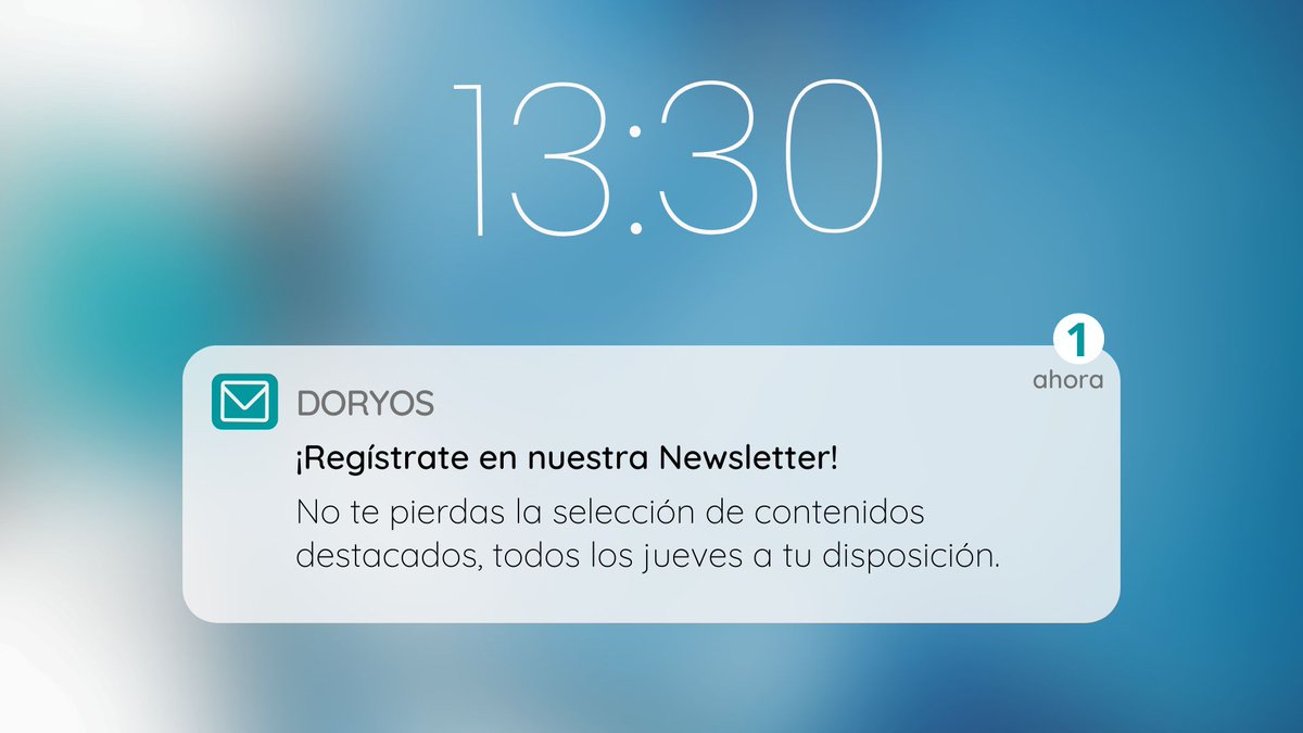somosdoryos's tweet photo. 📩 ¡Suscríbete a la Newsletter de Doryos y recibe todos los viernes los contenidos seleccionados por nuestro comité científico! 

https://t.co/h6B04sIjSv https://t.co/1A6UQsFZBc