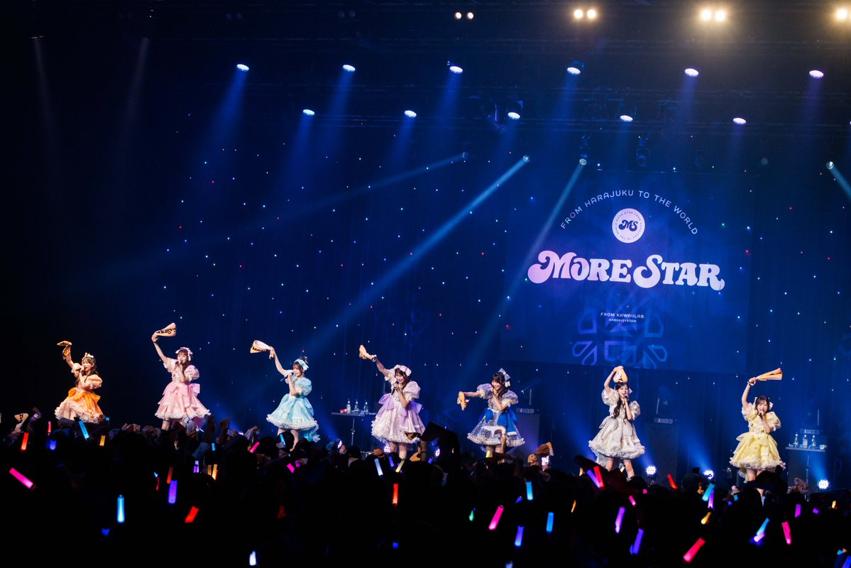 Apressjapan's tweet photo. MORE STAR、涙と笑顔が交差した七夕の初ワンマン！欠席メンバーの想いを背負った“7人の織姫”が豊洲PITで魅せた奇跡の夜
https://t.co/Tn4GiJdfB9

#MORESTAR #もあすた https://t.co/AhmcaQKmPL