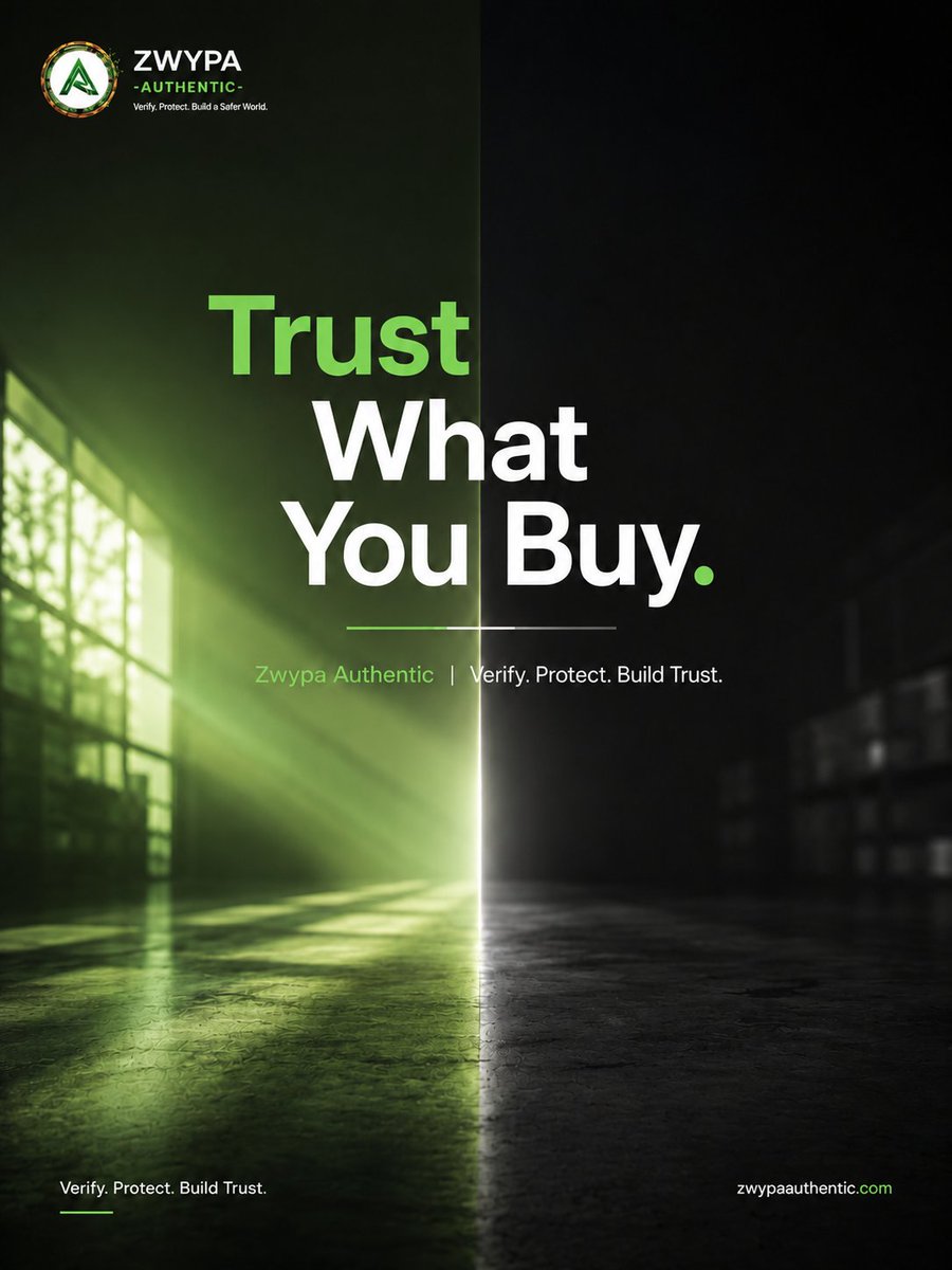 authentic_ZWY's tweet photo. A safer world begins with trust.🌍
The Safe World Campaign is raising awareness about counterfeit products and the importance of verifying what we buy.
Together, let's build a future where authenticity comes first
🛡️https://t.co/aILmSEhDtV Trust
#SafeWorldCampaign
#ZwypaAuthentic https://t.co/uuflb68WnD