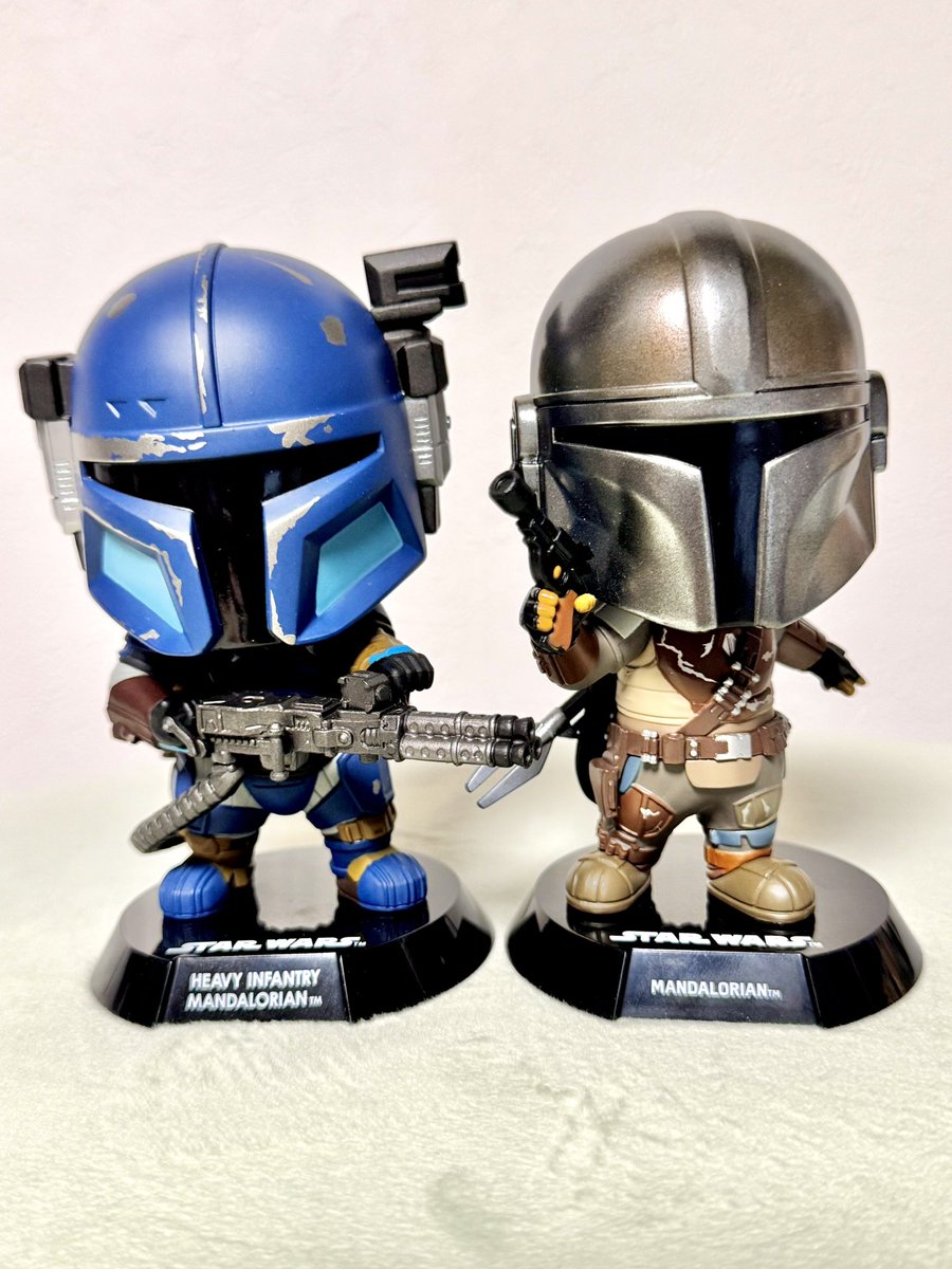eq3houses's tweet photo. ディフォルメフィギュアなのにちゃんとディン・ジャリンより胸囲と腹囲が1.5倍太いパズ・ヴィズラ見て... https://t.co/GLkb0NK2dD