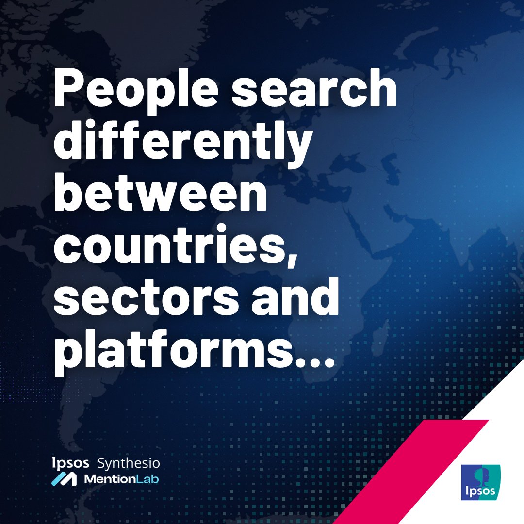 IpsosMENA's tweet photo. Consumers search differently across countries, categories, and platforms. Your AI visibility strategy should too.

Track and optimise your brand's presence across LLMs with Ipsos Synthesio AI Visibility.

Explore our free sector demos: https://t.co/ny26MrMKIi https://t.co/haXOXnABbm