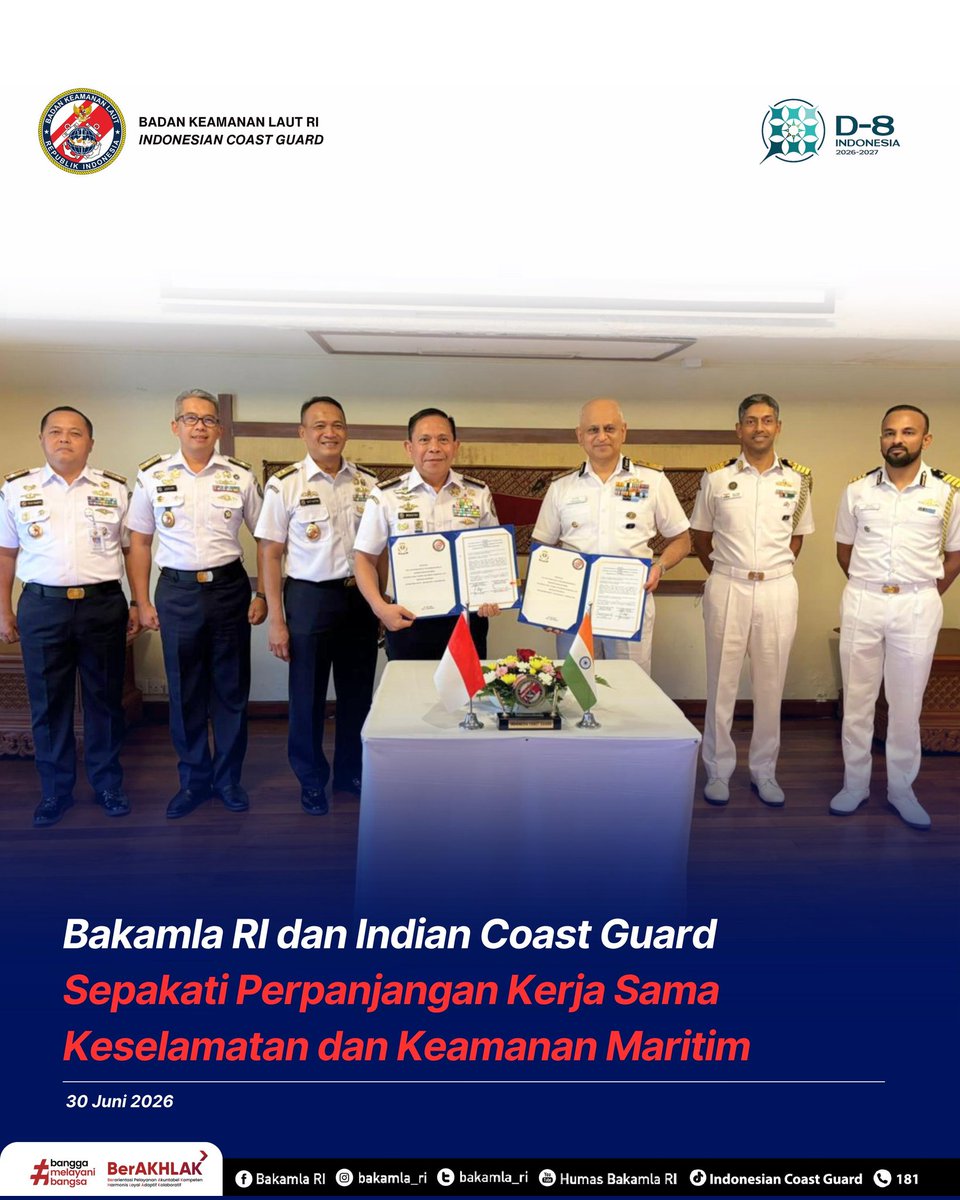 Official Indonesia Coast Guard (IDNCG) tweet media