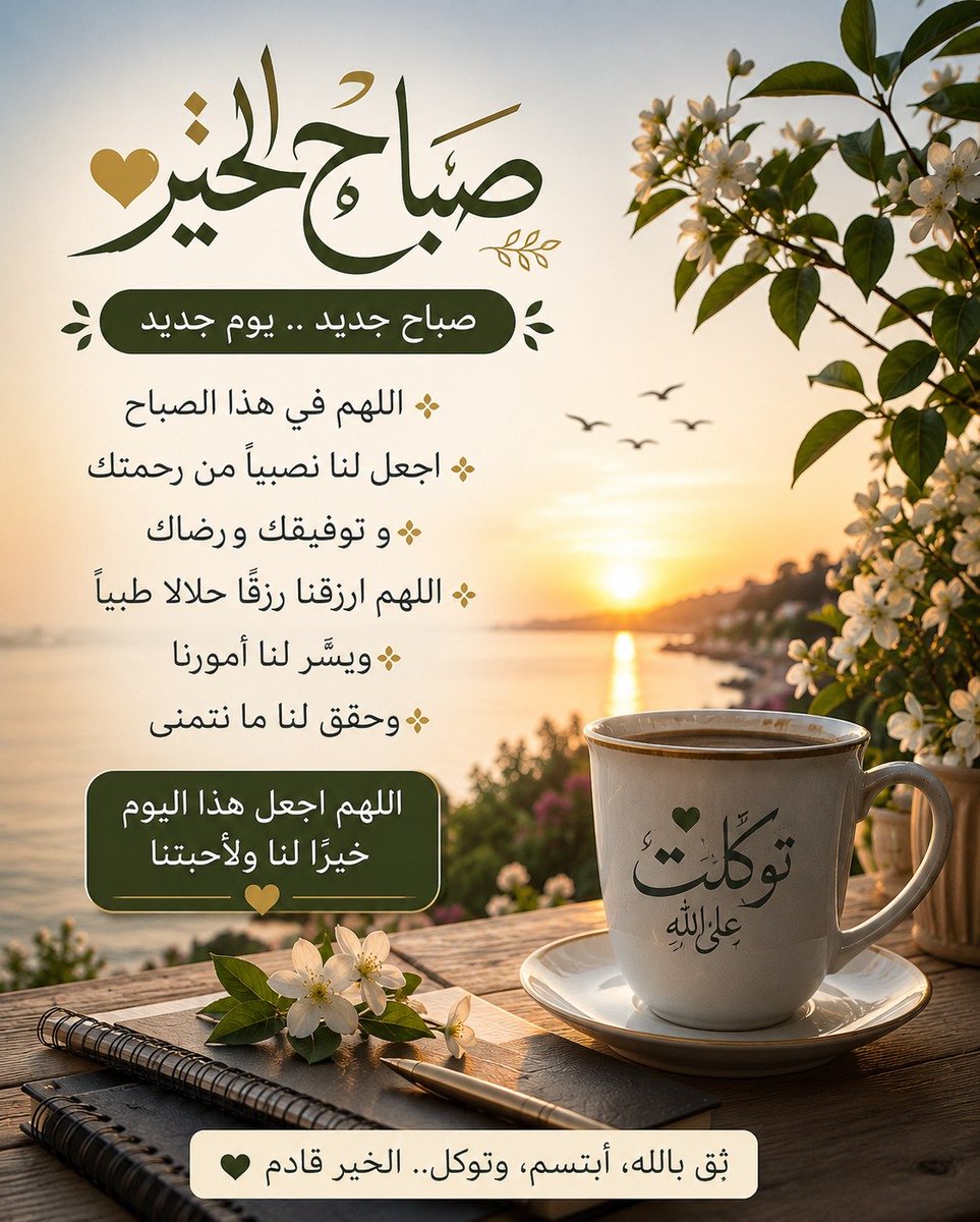 Aboabdullah4176's tweet photo. اللهم مع إشراقة هذا الصباح، اكتب لنا الخير حيث كان، واصرف عنا كل سوء، وبارك لنا في أعمارنا وأرزاقنا 🤲
#صباح_الخير_والسعادة #هلا_أخبار #سعودية https://t.co/f9zP1mkSQk