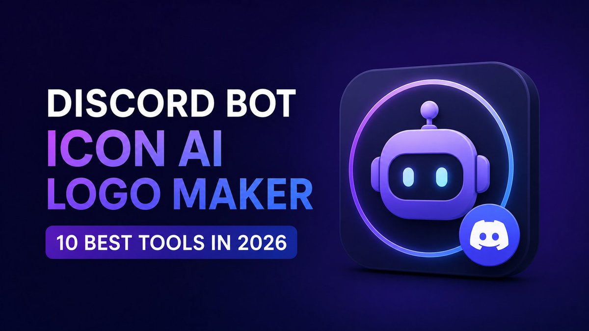 techlspro's tweet photo. Need a professional Discord bot icon?
We compared 10 of the best AI logo maker tools for creating Discord bot icons, animated avatars, and server branding in 2026.
🔗 https://t.co/6baM4UDbqS
#Discord #AI #LogoMaker #AITools #DiscordBot https://t.co/Z0txnhdLzE
