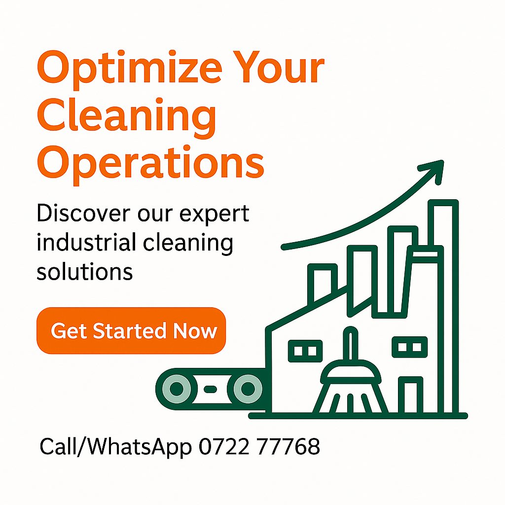 MetricsKe's tweet photo. 🧼 Clean Smarter. 🏭 Operate Better. Partner with us for reliable industrial cleaning solutions that keep your facility running at its best. ✨ Call/WhatsApp 0722 77776 #IndustrialCleaning 🧼#FacilityManagement 🏭#CommercialCleaning ✨#CleanWorkplace ✅
#WorkplaceSafety 🦺 https://t.co/rQ3yzVEZ7A