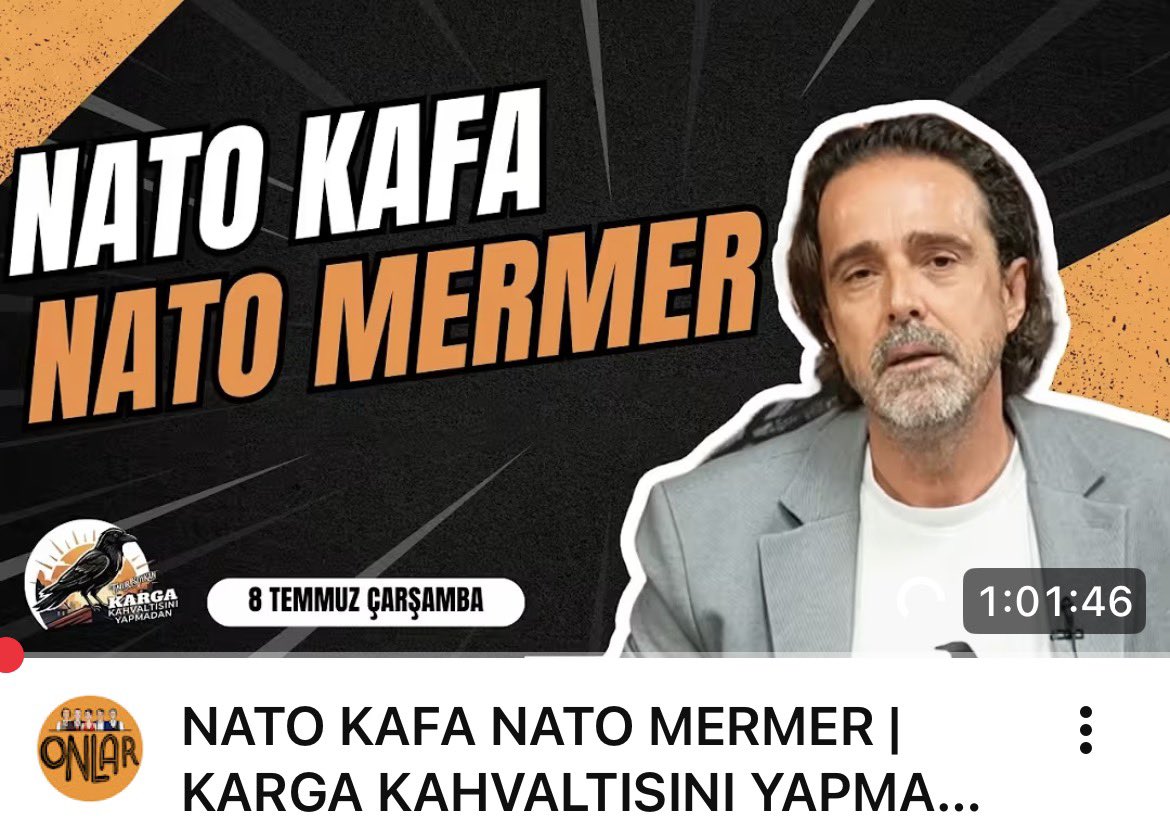 YouTube Üzerinden Canlı Yayın: 'NATO KAFA NATO MERMER' Tartışması Başladı