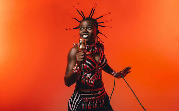 _culture_nerds's tweet photo. Know Your Pop Culture Icon: 🇬🇭 WIYAALA, revered as the "Lioness of Africa".

💐 Rose to national prominence after winning the 2012 Vodafone Icons Mixed Edition as part of the duo Black N Peach before launching her solo career.

💐 Earned recognition as one of BBC's 100 Women for her influence in music, culture, and social impact.

💐 Broke through with the singles "Make Me Dance" and "Rock My Body,"
establishing herself as one of Ghana's most recognizable live performers. 

💐 Won Most Promising Artist in Africa and Revelation of the African Continent at the 2014 AFRIMA Awards, making her one of Ghana's biggest continental success stories. 

💐 Earned multiple honors at the Vodafone Ghana Music Awards, including Best Female Vocal Performance and Best Songwriter. 

💐 Has performed at major international festivals including WOMAD UK, the London African Music Festival, and numerous events across Europe and North America. 

💐 Was appointed Ghana's Fugu (Smock) Ambassador in 2026 for her longstanding promotion of northern Ghanaian culture and traditional fashion. 

💐 Built the Wiyaala Arts & Culture Centre in Funsi to nurture young creatives, preserve indigenous culture, and create opportunities for emerging talent in northern Ghana. 

💐 Has consistently recruited, mentored, and sponsored aspiring musicians and creatives from Funsi and neighboring communities as part of her commitment to grassroots talent development.

💐 Partnered with UNICEF Ghana and Ghana's Ministry of Gender, Children and Social Protection on campaigns advocating against child marriage, child poverty, and promoting child welfare and sanitation. 

💐💐