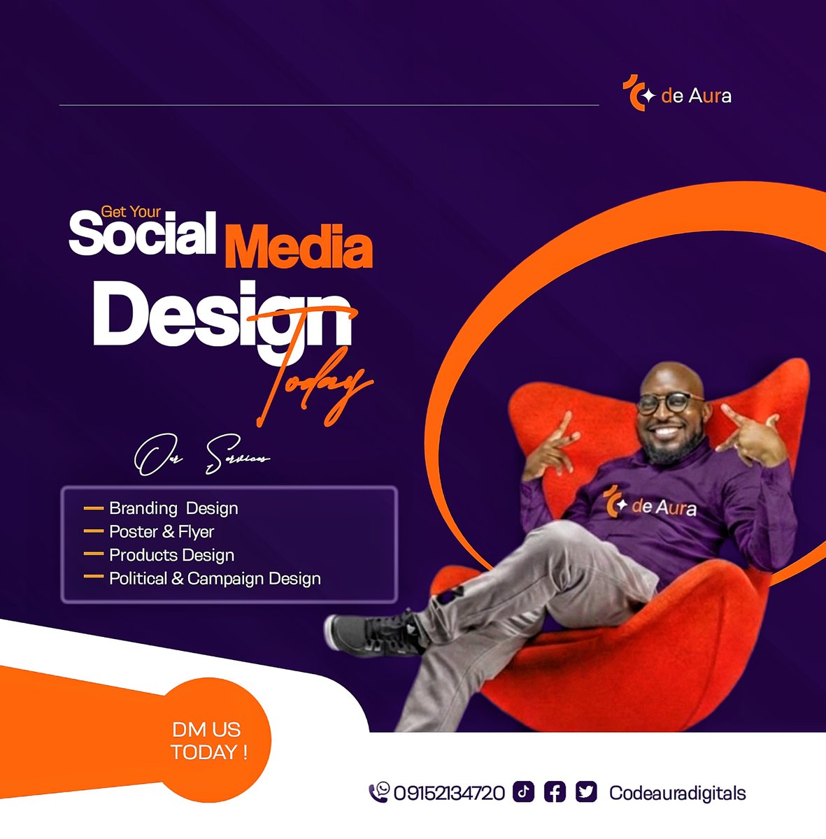 CodeAuraDiog9's tweet photo. Your brand deserves to stand out. From premium visual branding and flyers to product and campaign designs, CodeAura Digitals delivers graphics that convert. 🔥

​DM us today to get started!

📞 09152134720

​#GraphicDesign #Branding #SocialMediaDesign #CodeAura https://t.co/t3u1FFm15H