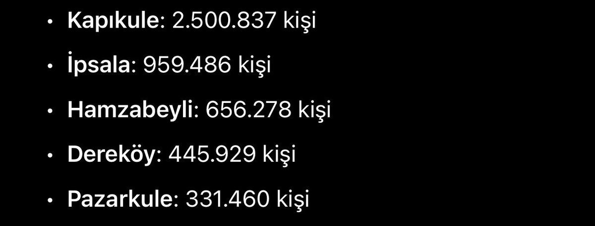 AliBnmmk's tweet photo. @aykiri arkadaslar gecen sene giriş sayısı araba ile her arabada 3 kişi sayın 1.5 milyona yakın araba yapar. kişi başı ortalama bin euro harcasa 4 milyon kişi 4 milyar euro yapar. gurbetçiler kaldı bir küstürmediğiniz onuda yapın kendi kendinize oynayın türkiye de. sayılarıda azaltıyorum https://t.co/iuCre9CUXR