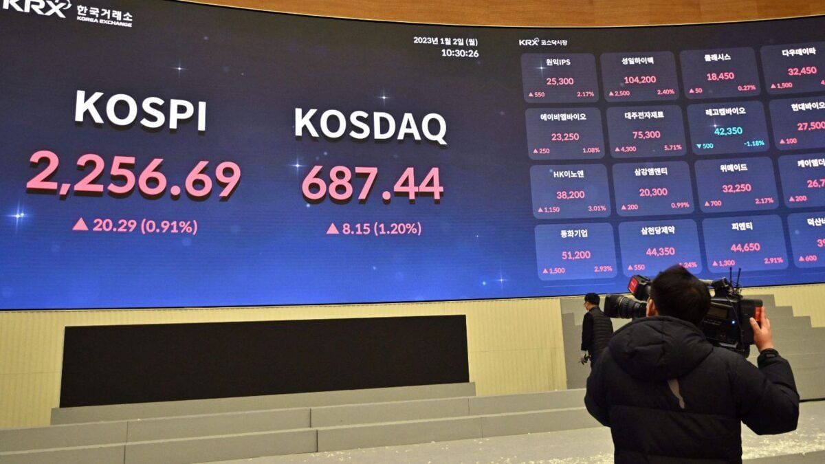 wypda1's tweet photo. The global AI stock rally falters as S. Korea's Kospi plunges 20% into a bear market. US-Iran geopolitical tensions drag Nikkei/TAIEX down &amp; push Brent crude to $75/bbl.
> 
 Gold $4,119.4/oz | BTC $62,680 ▼0.9% | ETH $1,750 ▼1.6% https://t.co/PZ4ztjRH3z