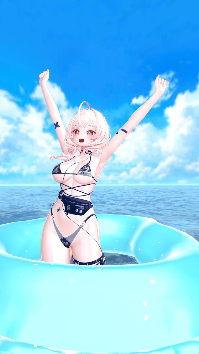 sua202504's tweet photo. 우와!! 여름이다~~🍉🍉
#Mayo3D #VRChat #VRC #VRChatPhotography #VRChatCommunity #VRCFBT https://t.co/K5d3d1q00O