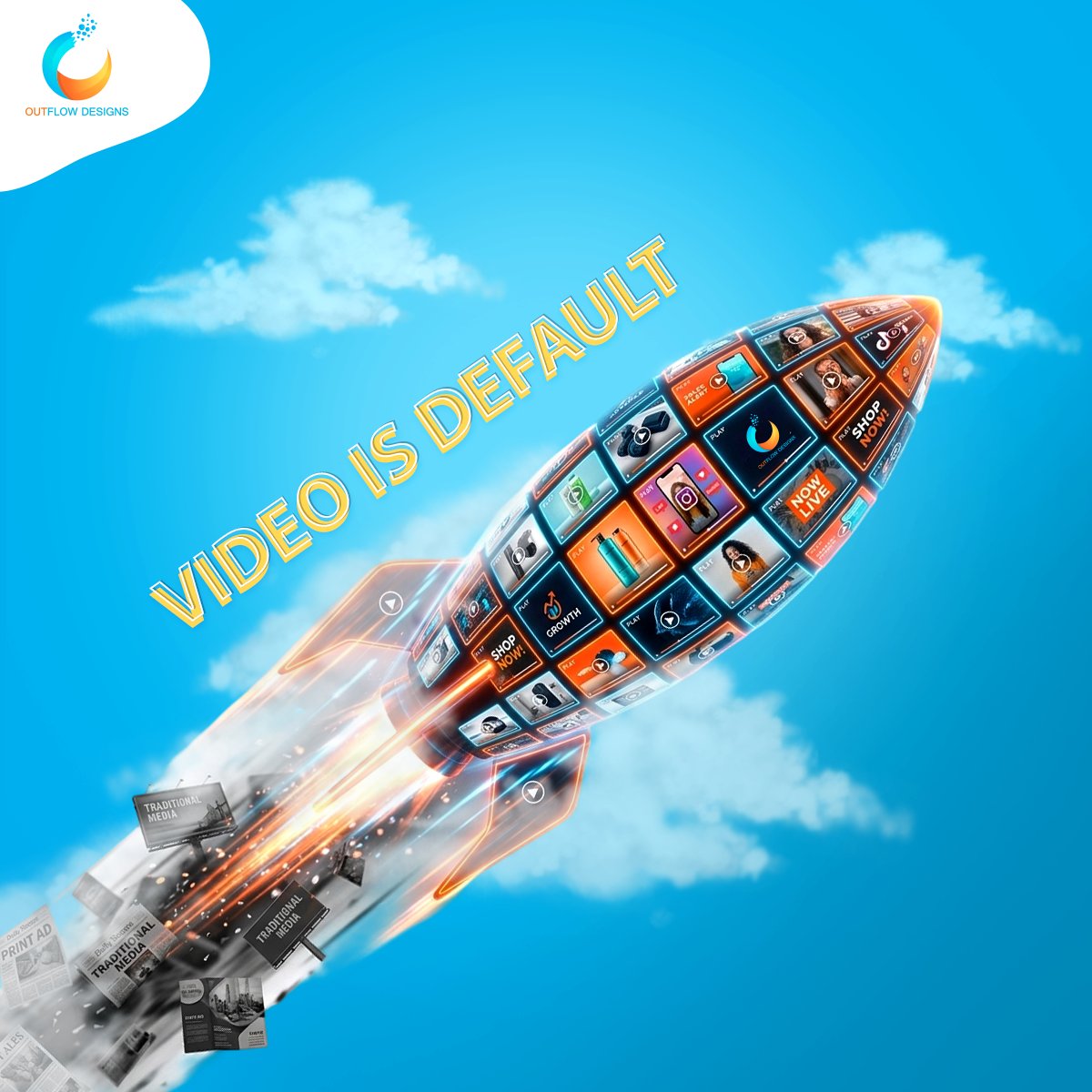 OutflowDesigns's tweet photo. Video isn’t a trend.
It’s how people consume content now.

The question isn’t “Should we use video?”
 It’s “Are we using it strategically?”

How do you use video in your marketing?
#OutflowDesigns #VideoMarketing #ContentStrategy https://t.co/YoHjjGxwGN