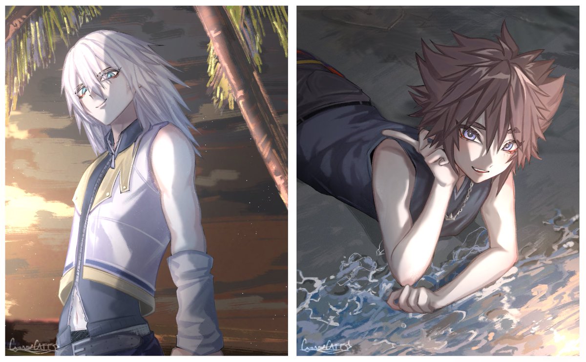 CrossyGate's tweet photo. #kingdomhearts #soriku https://t.co/hI84bZRQwM