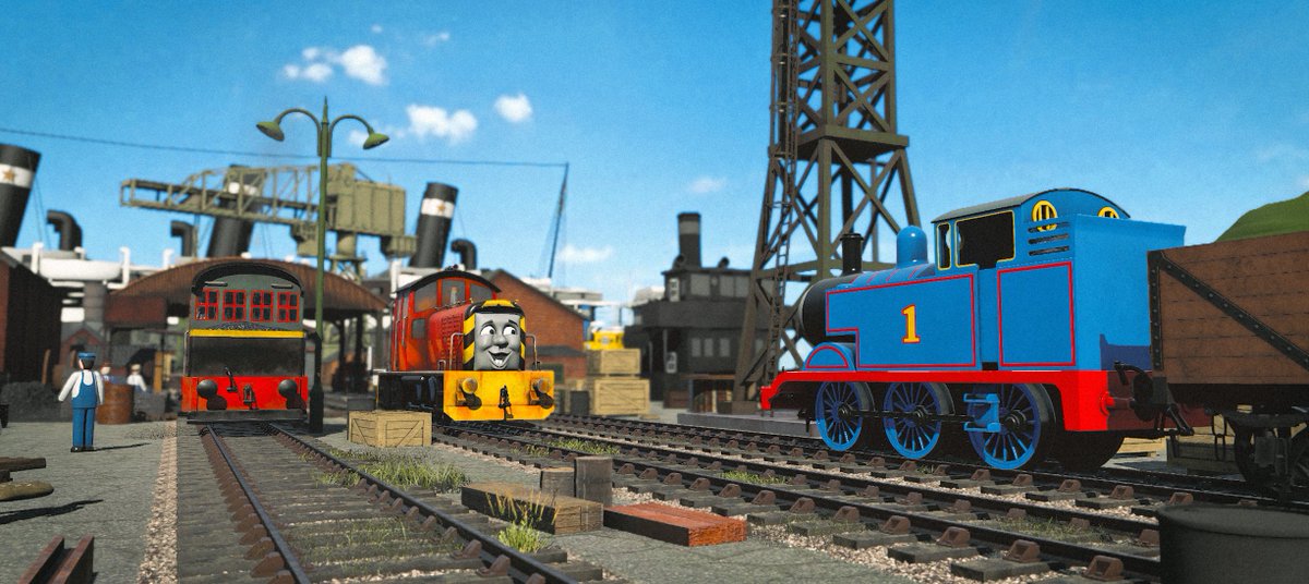 tcfsjace's tweet photo. When a delayed train causes Henry to be late - nobody could possibly know the chain of turmoil to follow suit along the line. 🛤️

Find out what happens in, "All of Us!" 📖
https://t.co/3RtiPOtPEd https://t.co/kJLtnu34gt