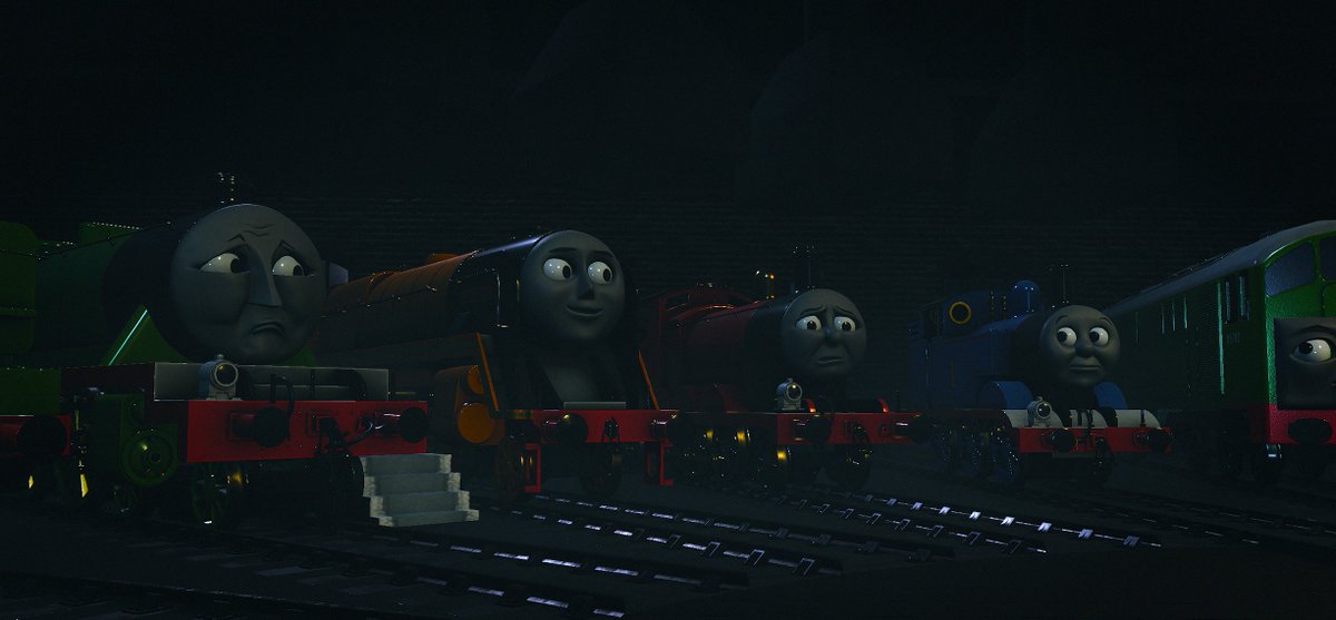 tcfsjace's tweet photo. When a delayed train causes Henry to be late - nobody could possibly know the chain of turmoil to follow suit along the line. 🛤️

Find out what happens in, "All of Us!" 📖
https://t.co/3RtiPOtPEd https://t.co/kJLtnu34gt