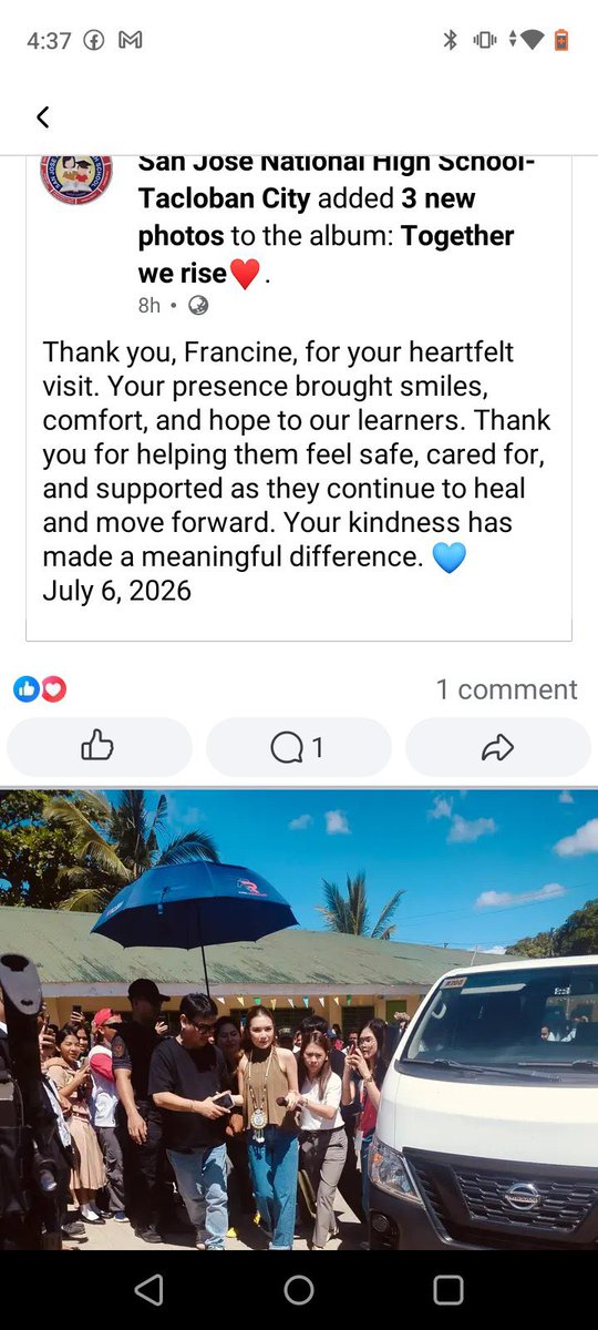 Nursingfangirl's tweet photo. the fact na sila mismo nag request na maging guest sya at nag enjoy naman mga students, then walang dapat ipuna, di lang po sya nag perform lang,  pumasok sa silid para bumisita and mangamusta at nag bigay ng mensahe, so yes, good PURPOSE parin ito.

ctto of screenshots and pics https://t.co/4O2gE59F54