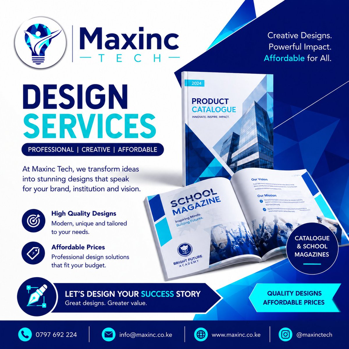Maxinc_tech's tweet photo. For design Services Feel Free to Contact Us. Very affordable. https://t.co/hGiXb6EI8T