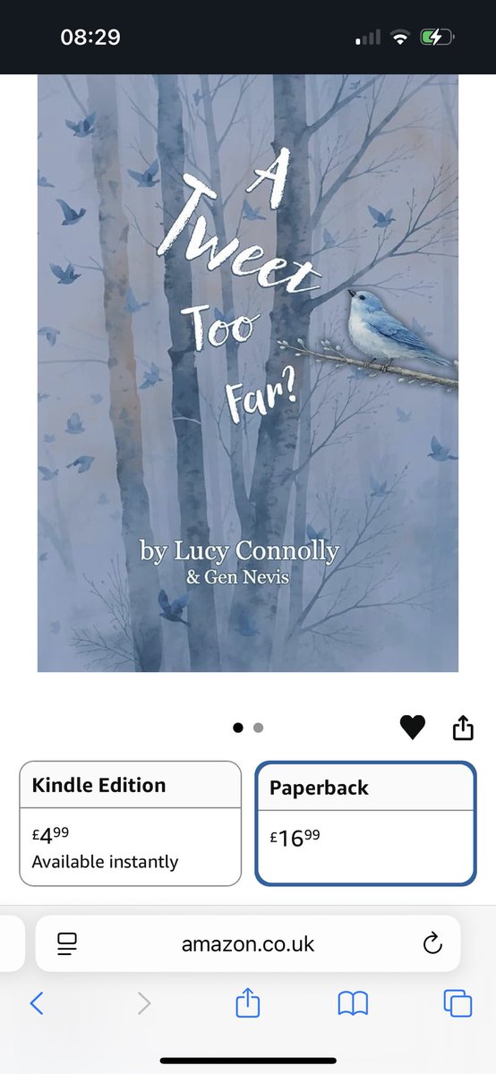 LucyTCWife's tweet photo. For anyone wishing to purchase my book on Amazon, the stock issues have now been fixed and it’s available in paperback. 😊 https://t.co/lmR9x1dHve