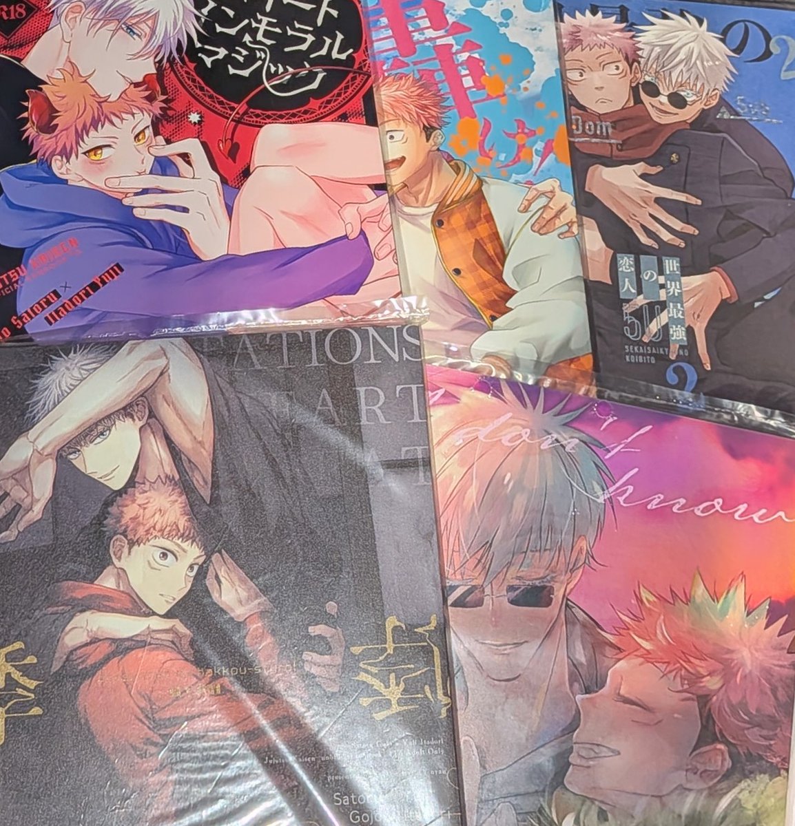 mdk_omiya's tweet photo. まんだらけ大宮店　【女性同人誌】
ジャンプ系同人誌入荷してます！　
写真以外の同人誌も豊富に取り揃えておりますので、お探しの際は足を運んでみてください！
買取もしておりますので、1冊からでもお気軽にお持ち込みください！
#まんだらけ
#まんだらけ大宮店
#女性同人誌 https://t.co/K1jTfQAq53