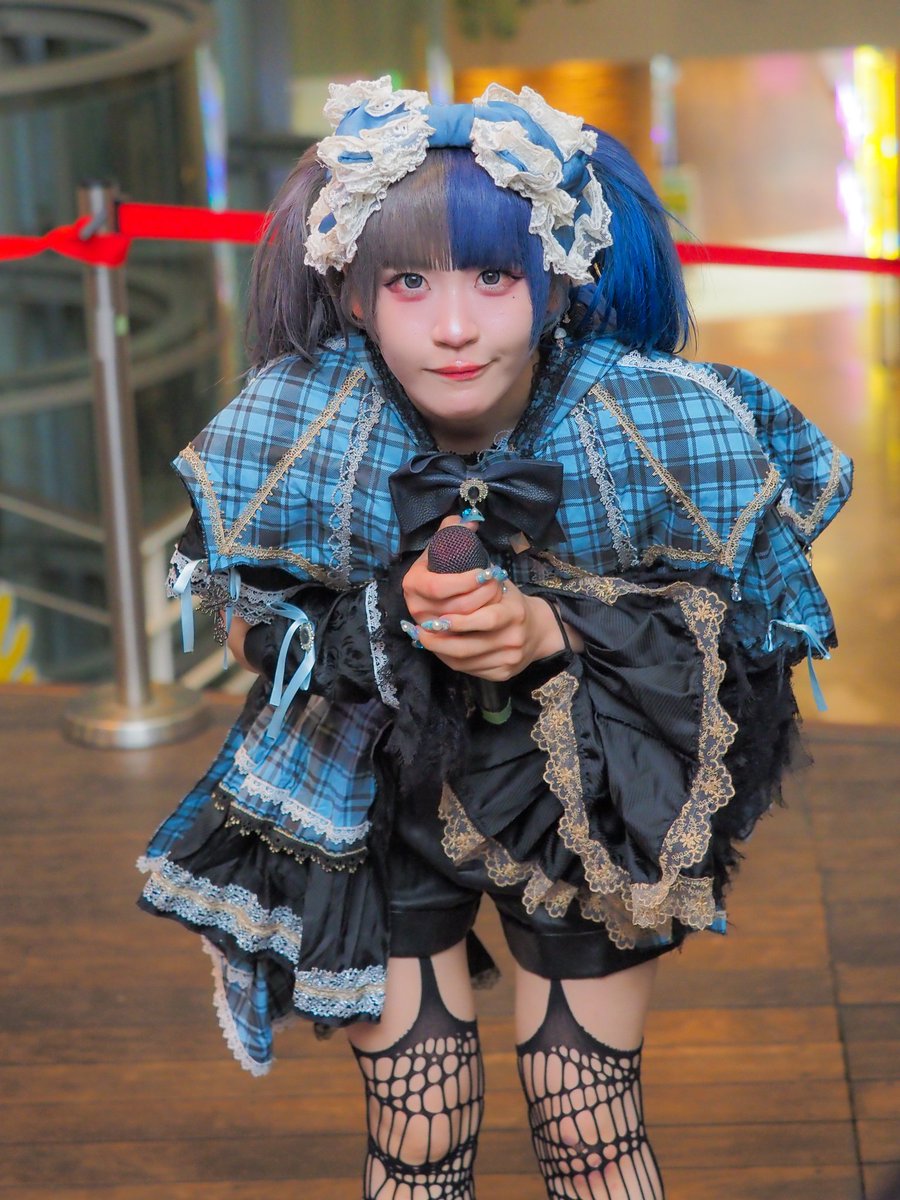 tatatatengoku's tweet photo. 2026.07.06 心斎橋BIGSTEP大階段

星海 せれん🐼🪼 : @ diavel_seren 
デビルカラー : アクア

#星ノ死滅海遊
#DIAVEL https://t.co/w2oBZBFPU3