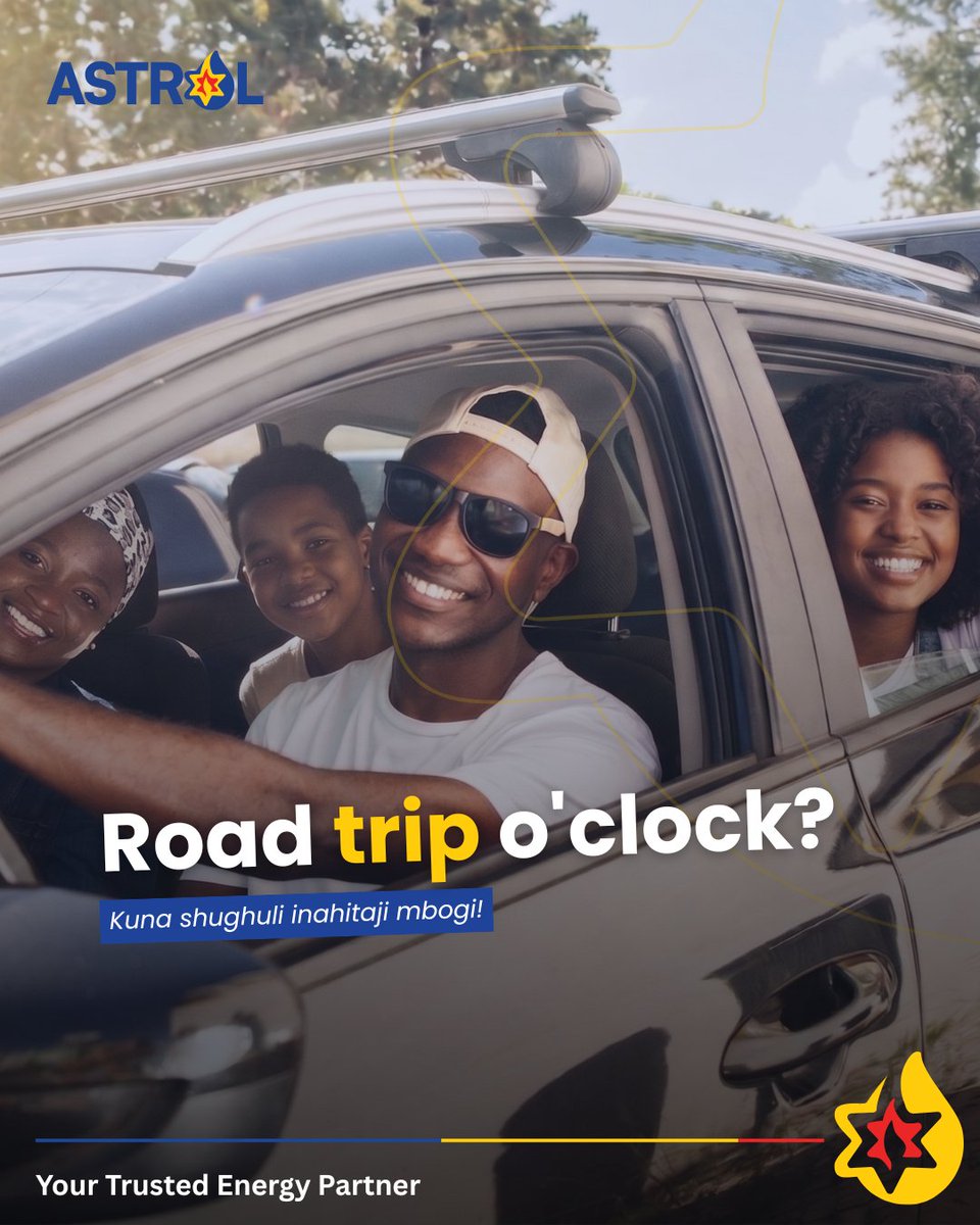astrol_info's tweet photo. Plans za weekend zimejipa? 
Don't forget to pass by your nearest Astrol station before the trip.
#Astrol #RoadTrip #NairobiWeekend #RoadReady https://t.co/tX6gC8GlyI
