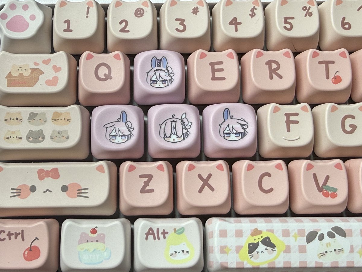 MJ_MIXCRAFT's tweet photo. 신상키캡들 샘플입니다!!!🥰 https://t.co/b3rrP2LbfK