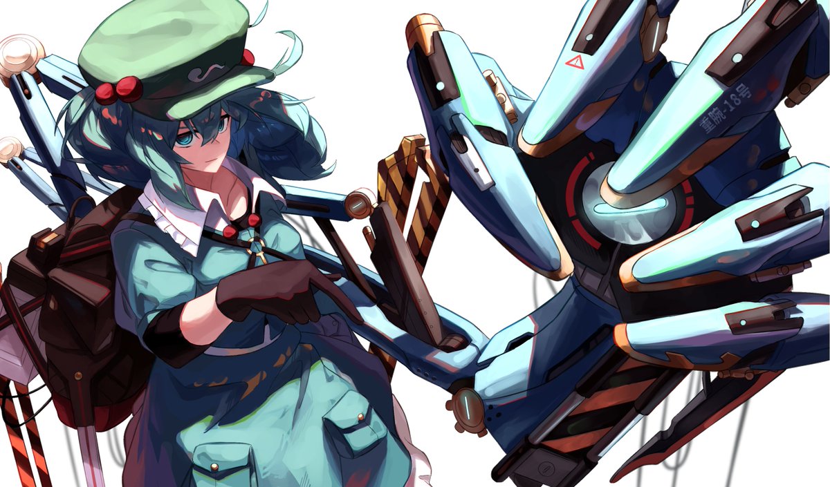 Ametonalu's tweet photo. 河城にとり https://t.co/ZxlXjPc2Ce