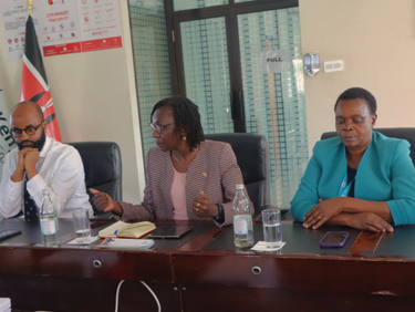 KRCTI_Kenya's tweet photo. Kenya Red Cross Society and @OpenUniKenya are forging a strategic partnership to transform humanitarian education in Kenya. 

KRCTI Director Ms. Monica Orero: "The Kenya Red Cross has the technical capacity, while OUK has the platform for developing quality courses. Together, we can produce rich and impactful learning content."
For Kenya's healthcare, emergency response, and humanitarian sectors, this partnership means a more skilled, more credentialled, and more accessible workforce pipeline. We are proud to be at the centre of it.

https://t.co/ycitEmEvf5 #KRCTI #KenyaRedCross #HumanitarianEducation