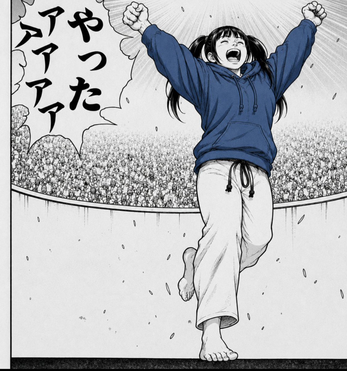 akira_akiramero's tweet photo. @7m1VkjRzkW7fSbB たんちゃん勝手に勝利宣言てのでこれ思い出した。 https://t.co/uNarew2Jc2