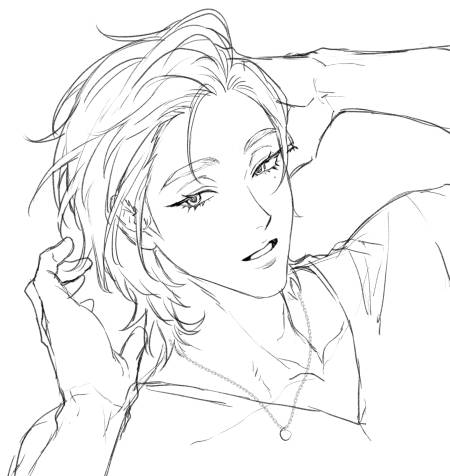Laydown_n_rest's tweet photo. อยากวาดเสยผม https://t.co/IdeeeAvFSv