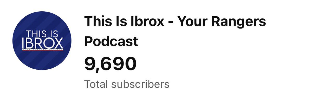 This Is Ibrox - Your Rangers Podcast tweet media