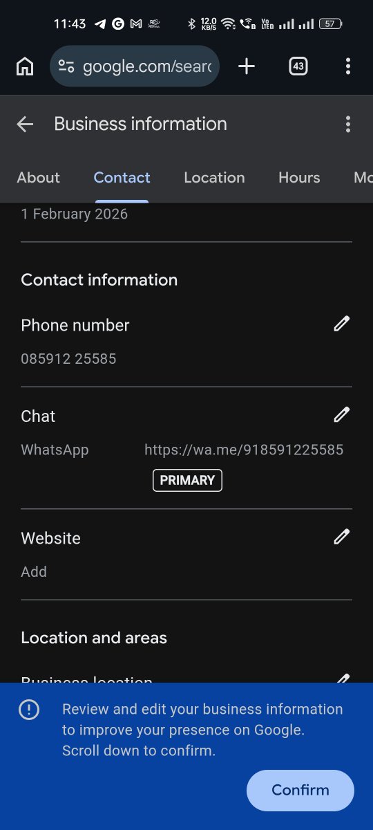 Dharmendra1Goud's tweet photo. Hi @GoogleMaps, I manage the Google Business Profile for Poorvi Enterprises (Thane, India). My business phone number is approved and visible in the dashboard, but it is not showing publicly on Google Search or Maps. This is affecting customer inquiries. Plz review &amp; fix this issu https://t.co/0R0i2Bqyi1